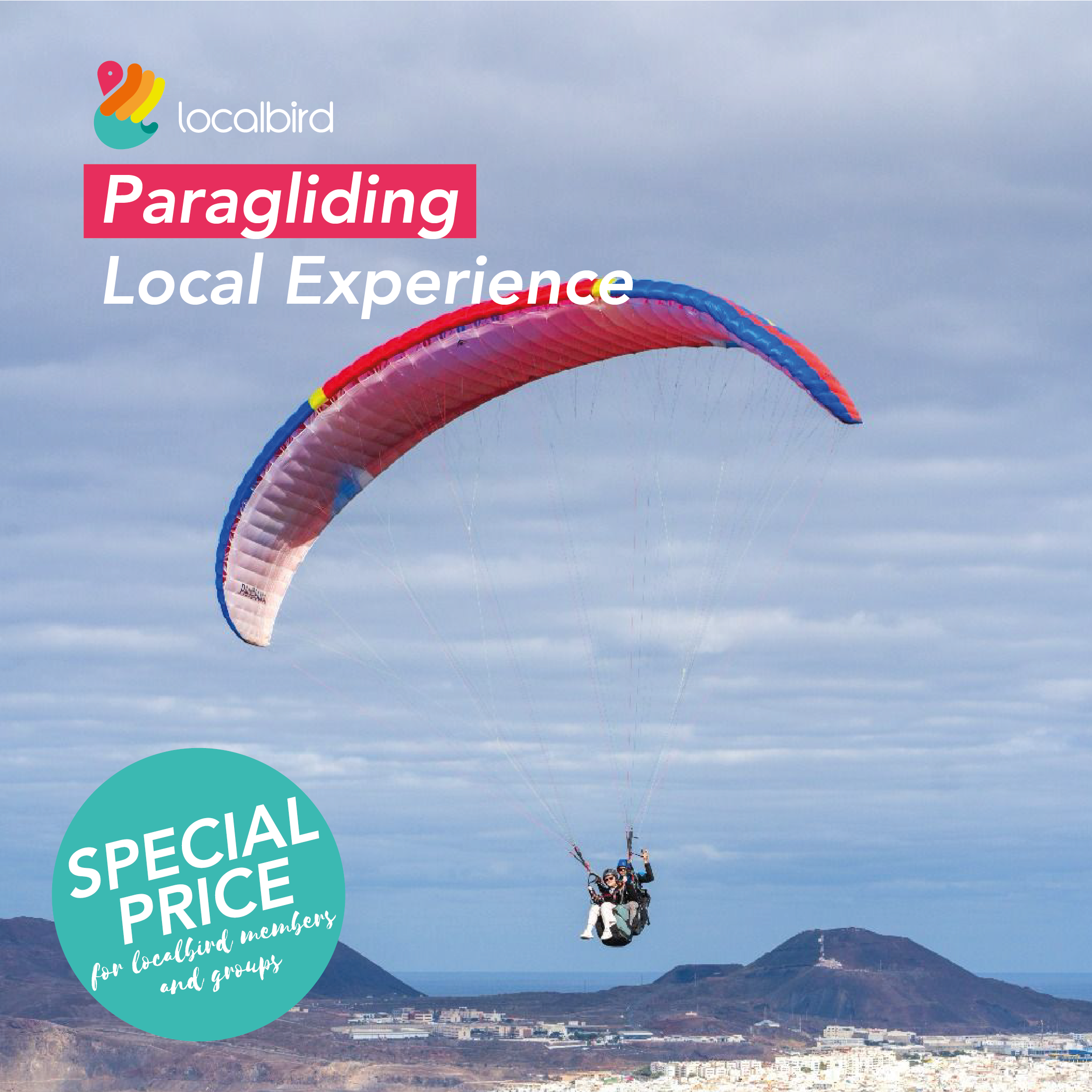Paragliding experience - Gran Canaria