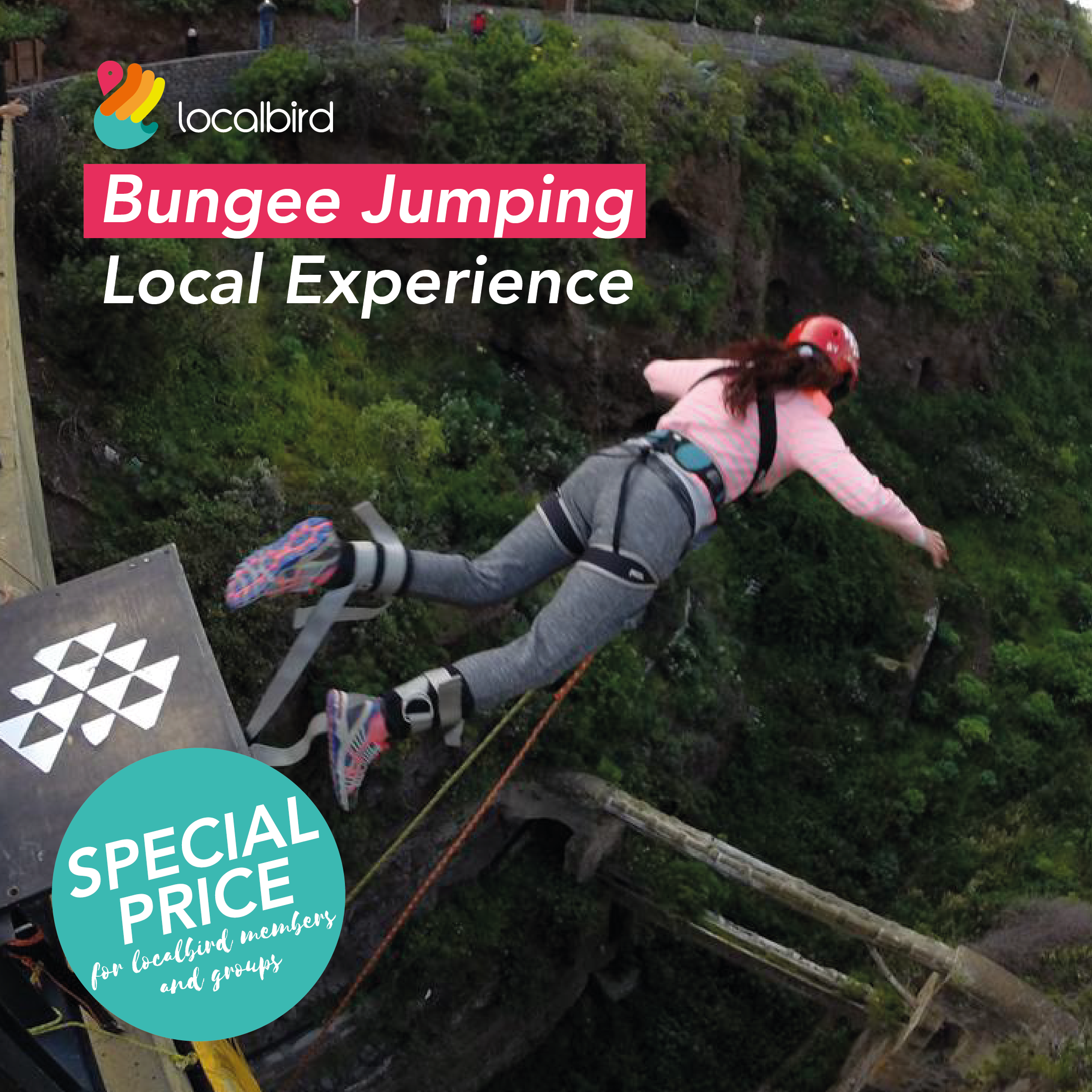 Bungee jumping experience - Gran Canaria