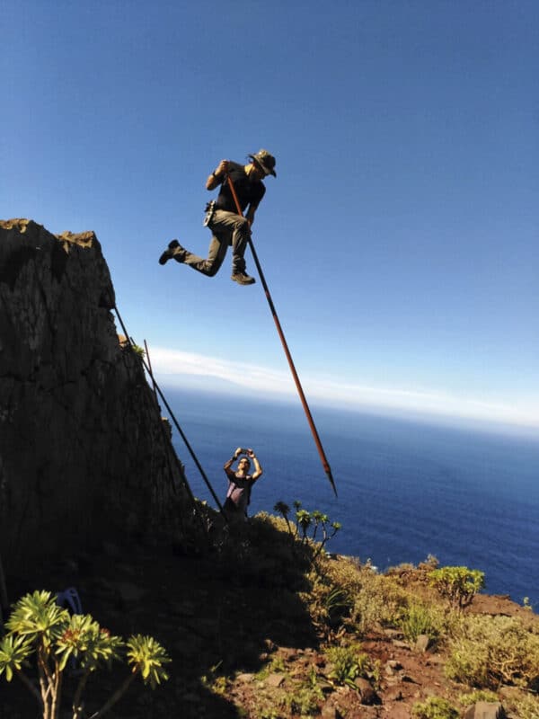 Salto de Pastor Canario.