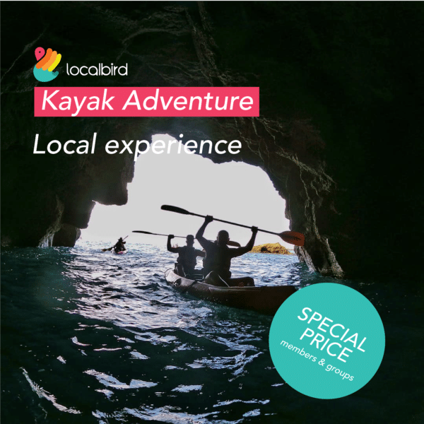 Kayak adventure in nature