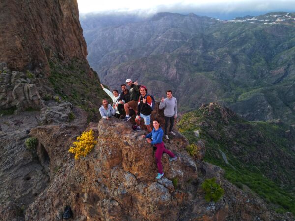 The group that participated in the experience.