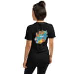 Secret Map back – Simple Unisex T-Shirt