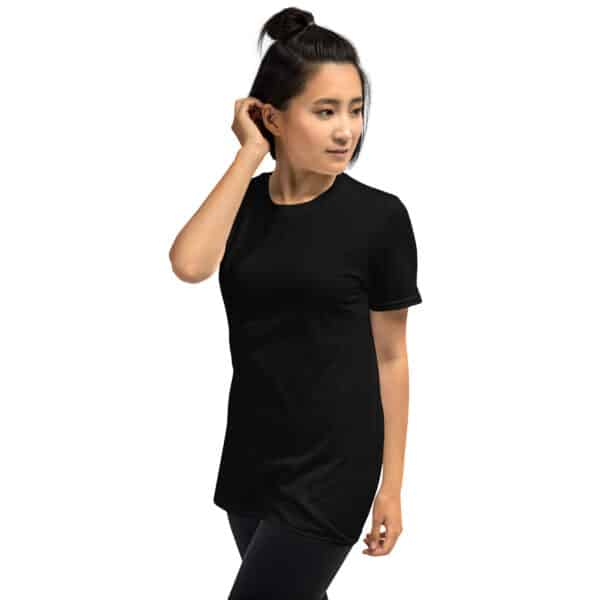 Secret Map back – Simple Unisex T-Shirt - Image 4