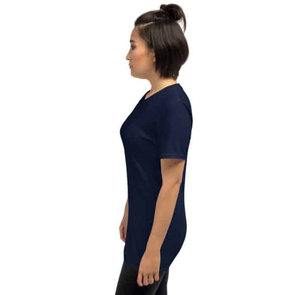 Secret Map back – Simple Unisex T-Shirt - Image 9