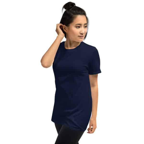 Secret Map back – Simple Unisex T-Shirt - Image 10