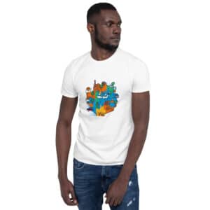 Secret Map front – Simple Unisex T-Shirt