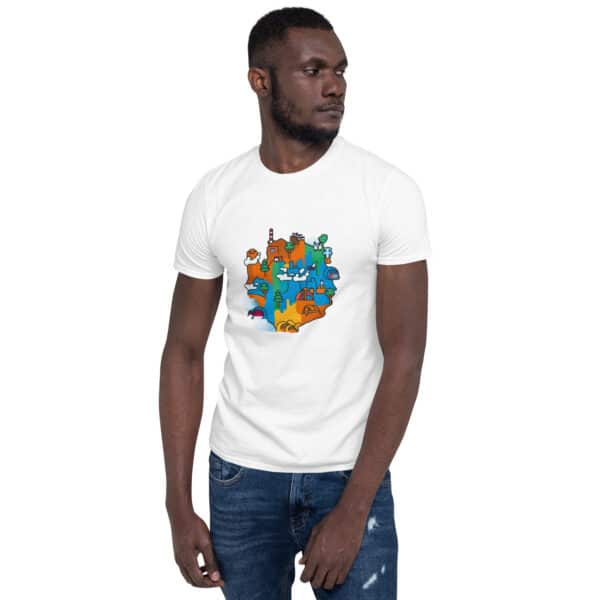 Secret Map front – Simple Unisex T-Shirt