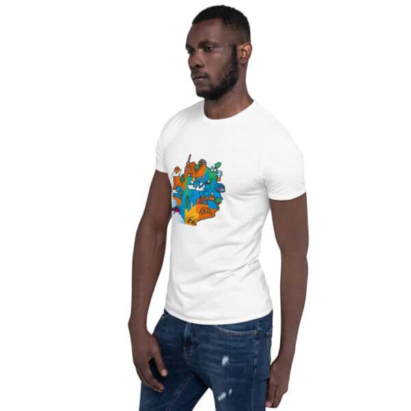 Secret Map front – Simple Unisex T-Shirt - Image 27