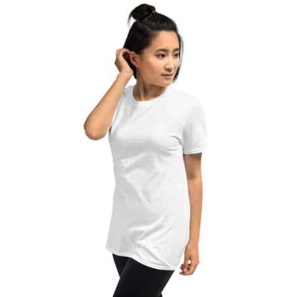 Secret Map back – Simple Unisex T-Shirt - Image 28